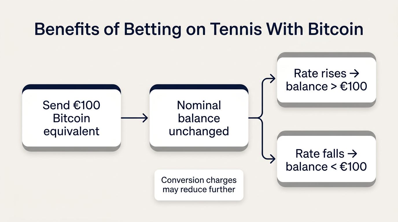 Benefits of Bitcoin tennis betting in Germany